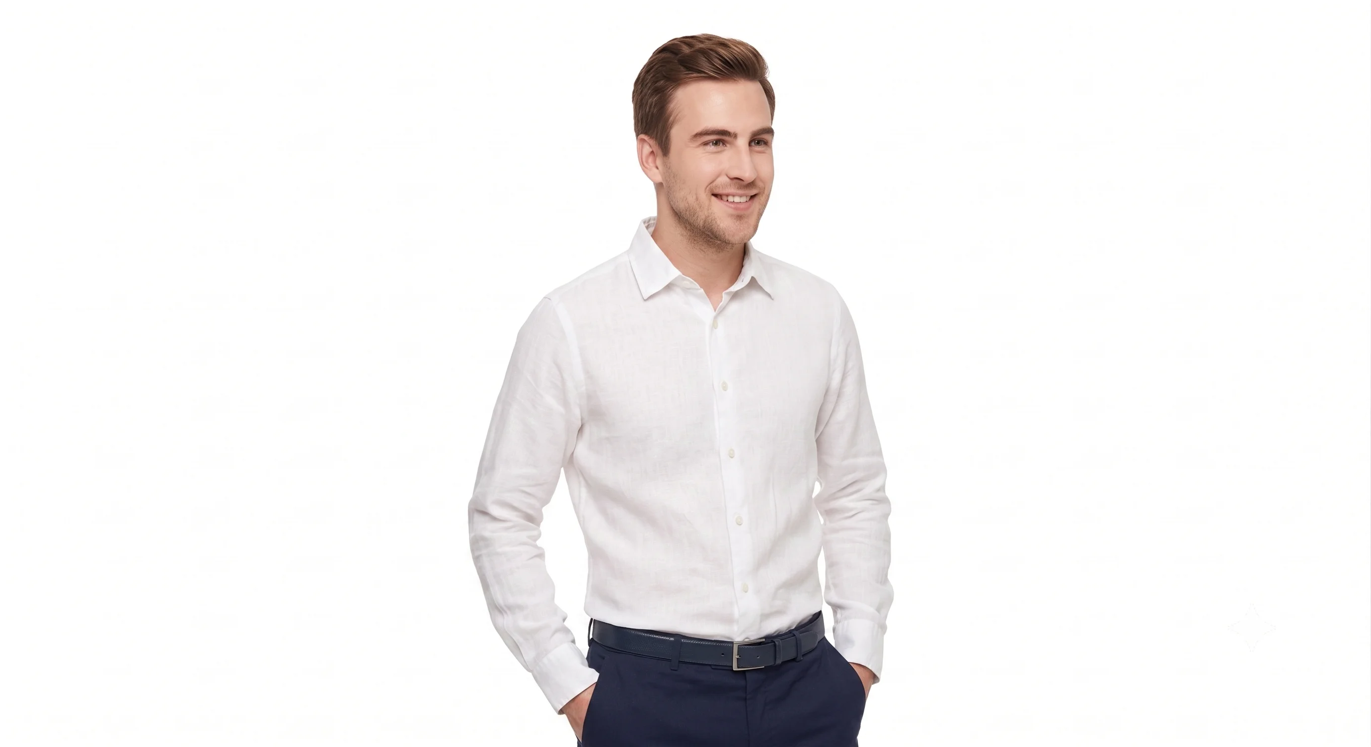 White Linen Shirt
